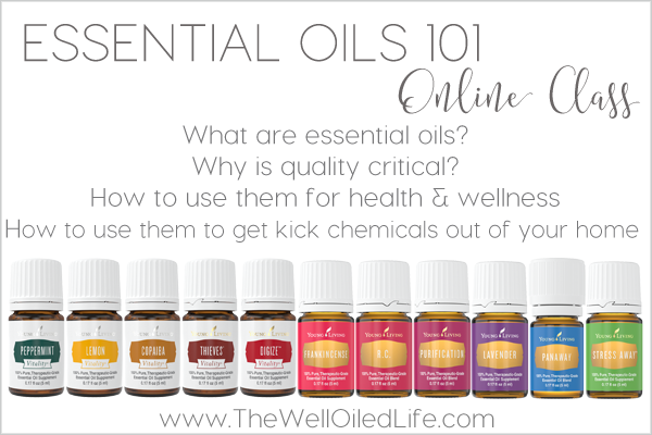 Essential Oils 101 Class