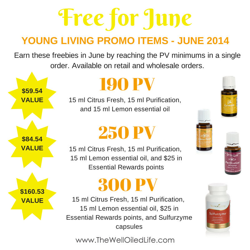 June Young Living Monthly Promotion