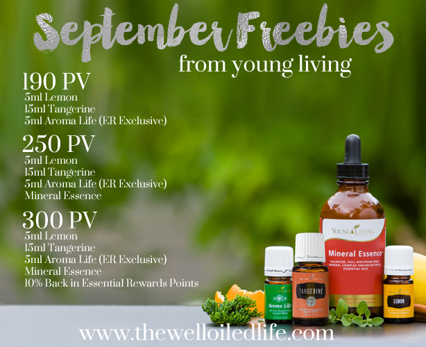 Young Living September Monthly Promotion