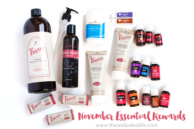 November Essential Rewards