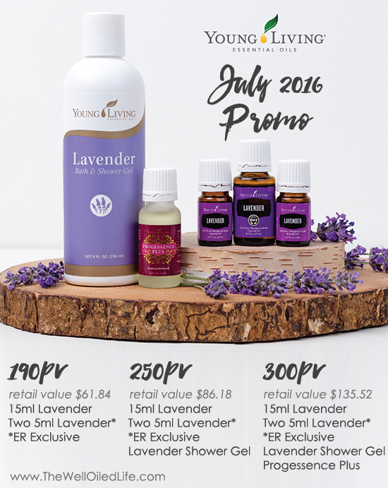 Young Living July Promotion