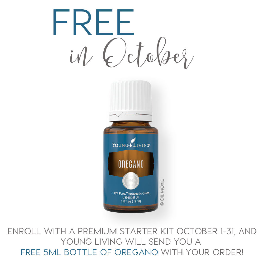 October Enrollment Promotion - Free Oregano