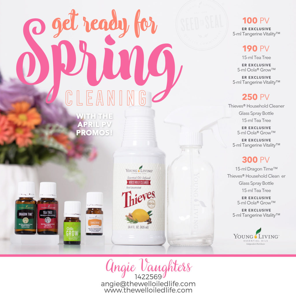 Young Living April 2017 Promotion