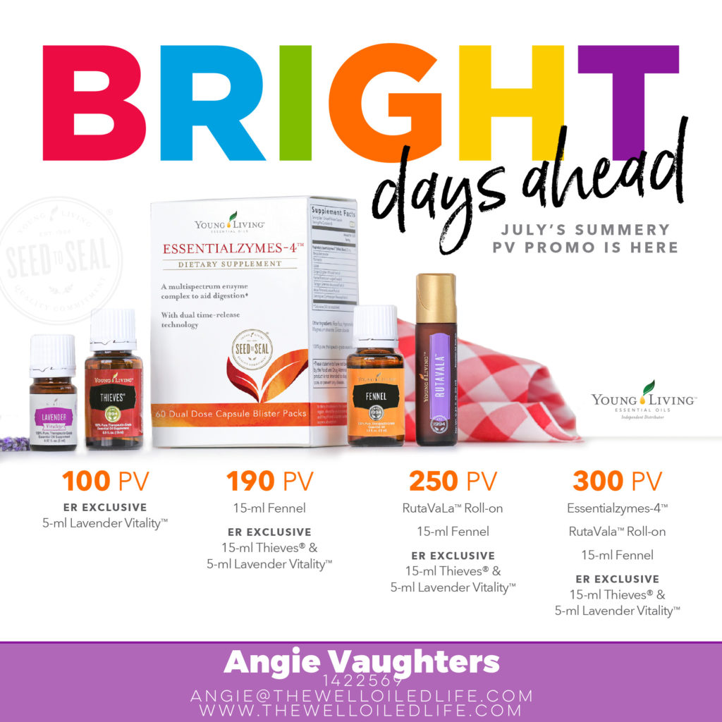 Young Living July Monthly Promotion