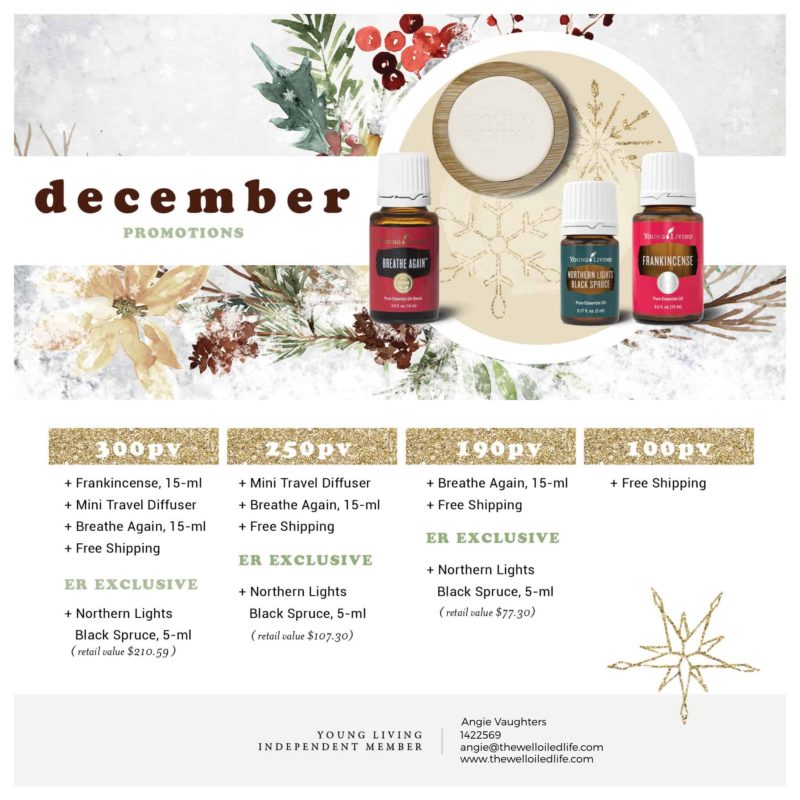 Young Living December 2020 Monthly Promotion