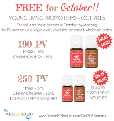 Oct 2013 Young Living Promo