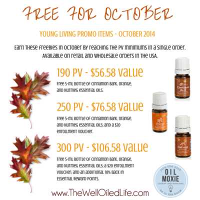 October 2014 Monthly Young Living Promo