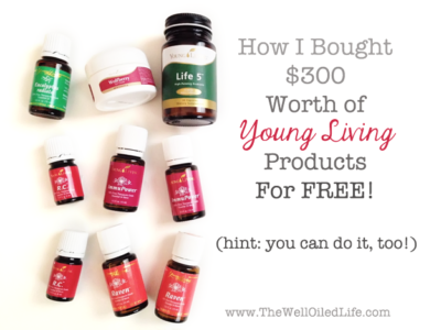 300 Dollars of Young Living for Free
