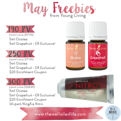 Young Living May Freebies
