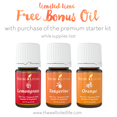 Free Bonus Essential Oil with Premium Starter Kit Purchase