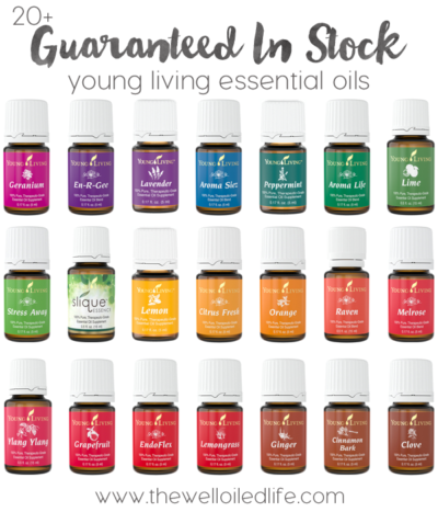 20+ Guaranteed In Stock Young Living Essential Oils