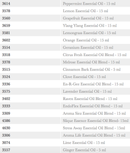 20+ Guaranteed In Stock Young Living Essential Oils