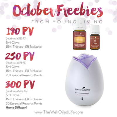 October Young Living Promotion