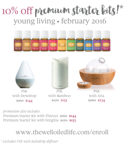 10% Off Young Living Premium Starter Kits