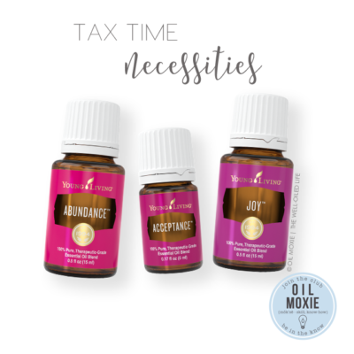 Tax Time Necessities Essential Oils