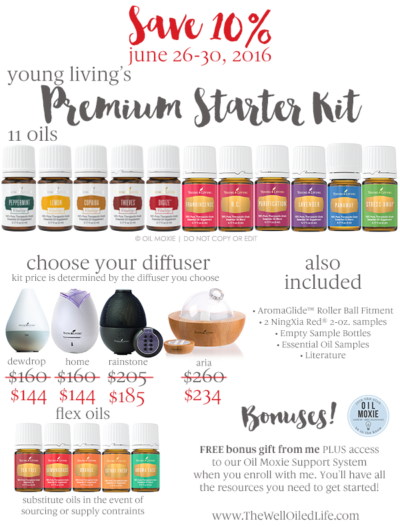 Young Living Premium Starter Kit Discount!