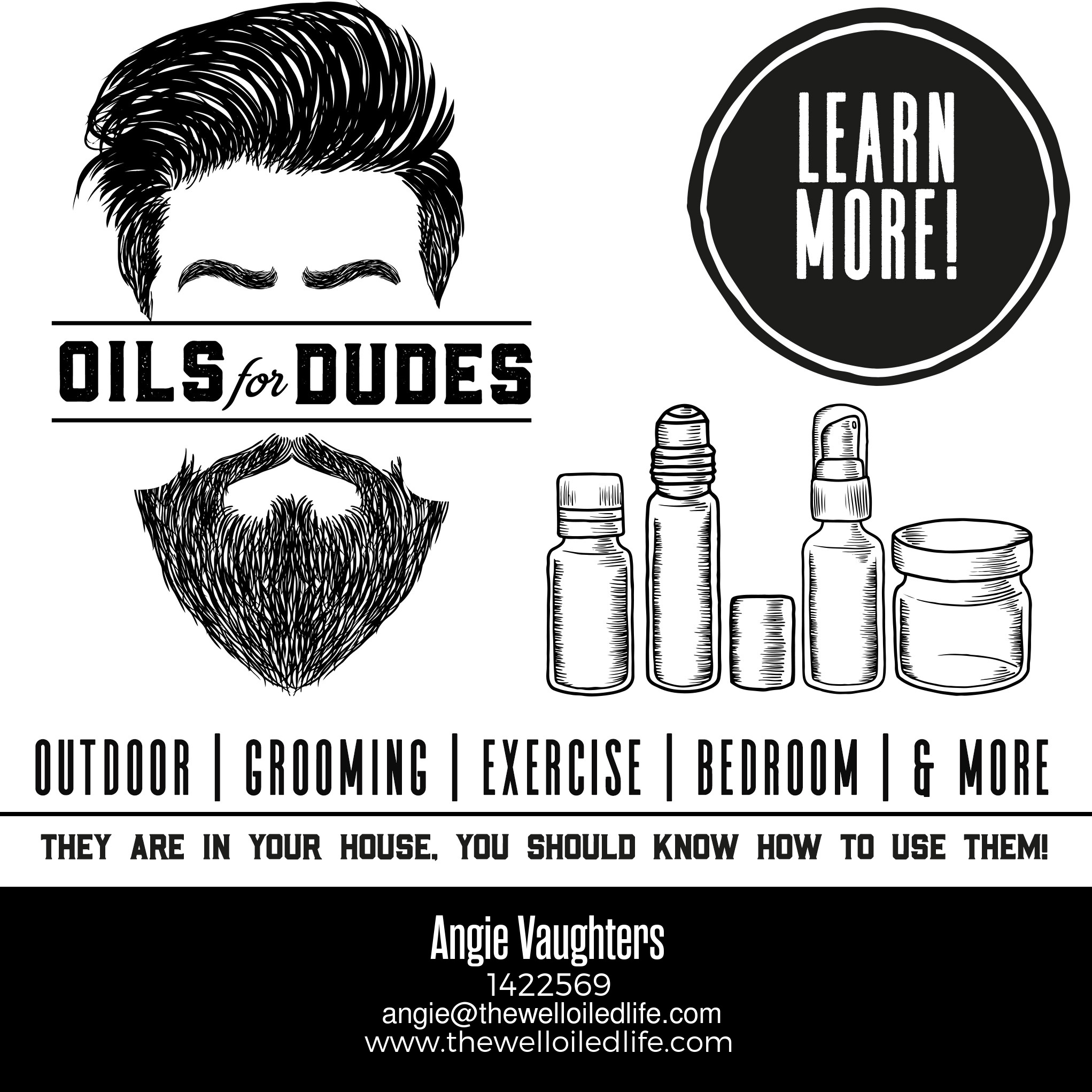 Essential Oils for Men!