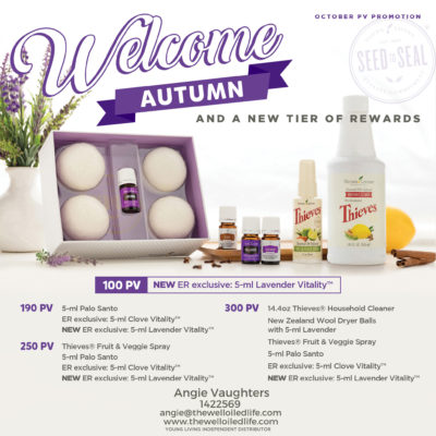 Young Living October 2016 Monthly Promotion