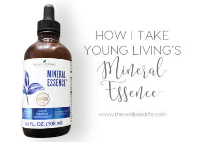 How I Take Young Living's Mineral Essence Supplement