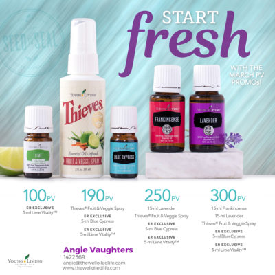 March 2017 Young Living Promotion