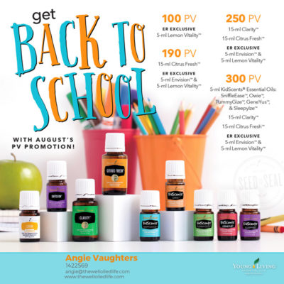 August 2017 Young Living Monthly Promotion