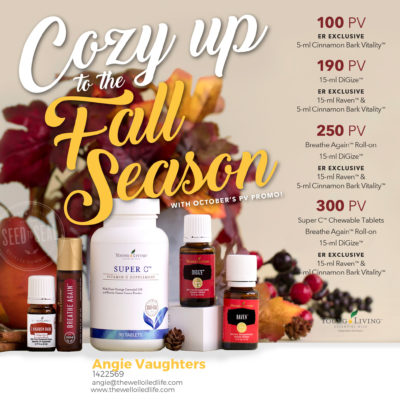 Young Living October 2017 Monthly Promotion