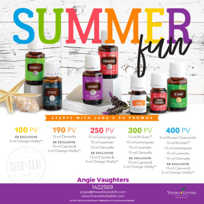 June 2018 Young Living Promotion