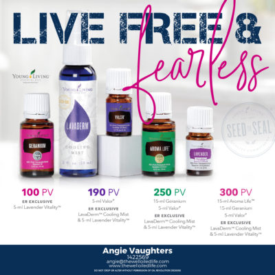 Young Living July 2018 Monthly Promotion