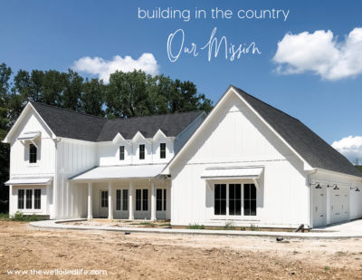 Building in the Country - Our Mission