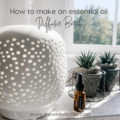 How to Make an Essential Oil Diffuser Bomb