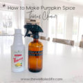 How to Make Pumpkin Spice Thieves Cleaner