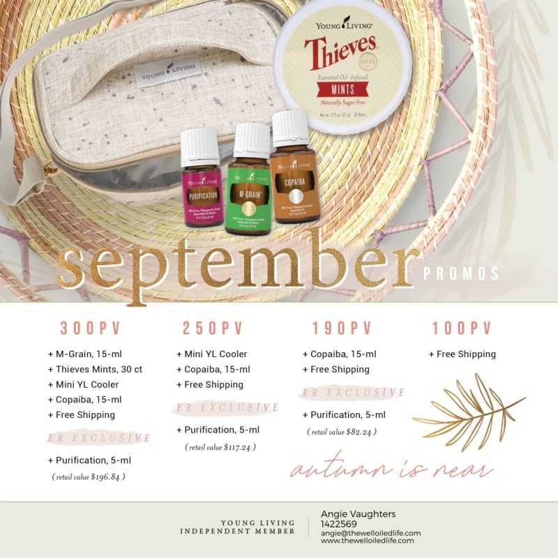 Young Living September 2020 Monthly Promotion