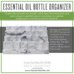 Young Living Essential Oil Bottle Organizer