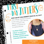 Send your child with a diffuser necklace to help first day jitters