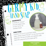 Make your own foaming hand soap with Thieves essential oil blend
