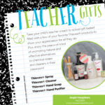 Young Living Thieves line makes for great teacher gifts!